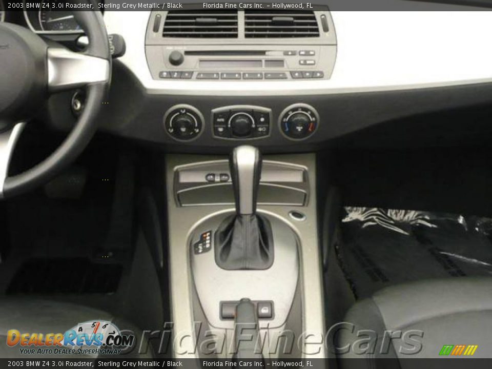 2003 BMW Z4 3.0i Roadster Sterling Grey Metallic / Black Photo #17
