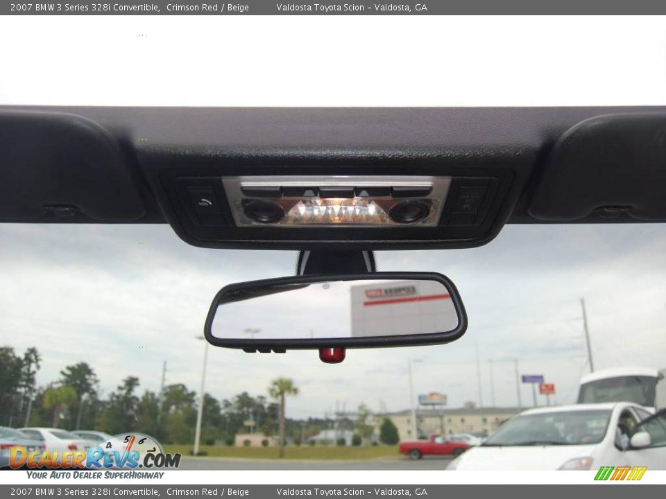 2007 BMW 3 Series 328i Convertible Crimson Red / Beige Photo #11