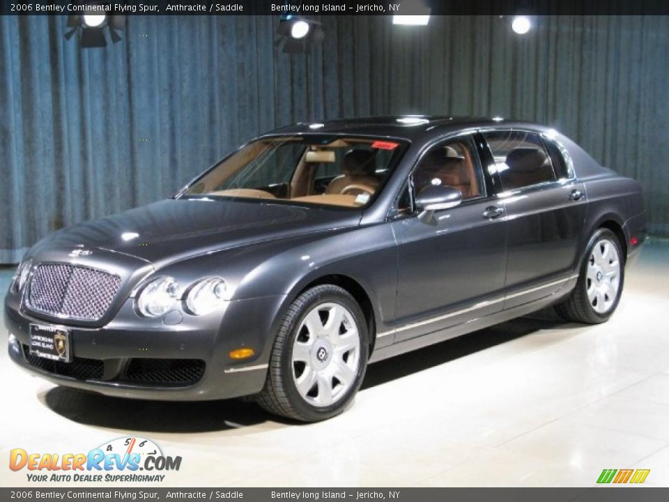 2006 Bentley Continental Flying Spur Anthracite / Saddle Photo #1