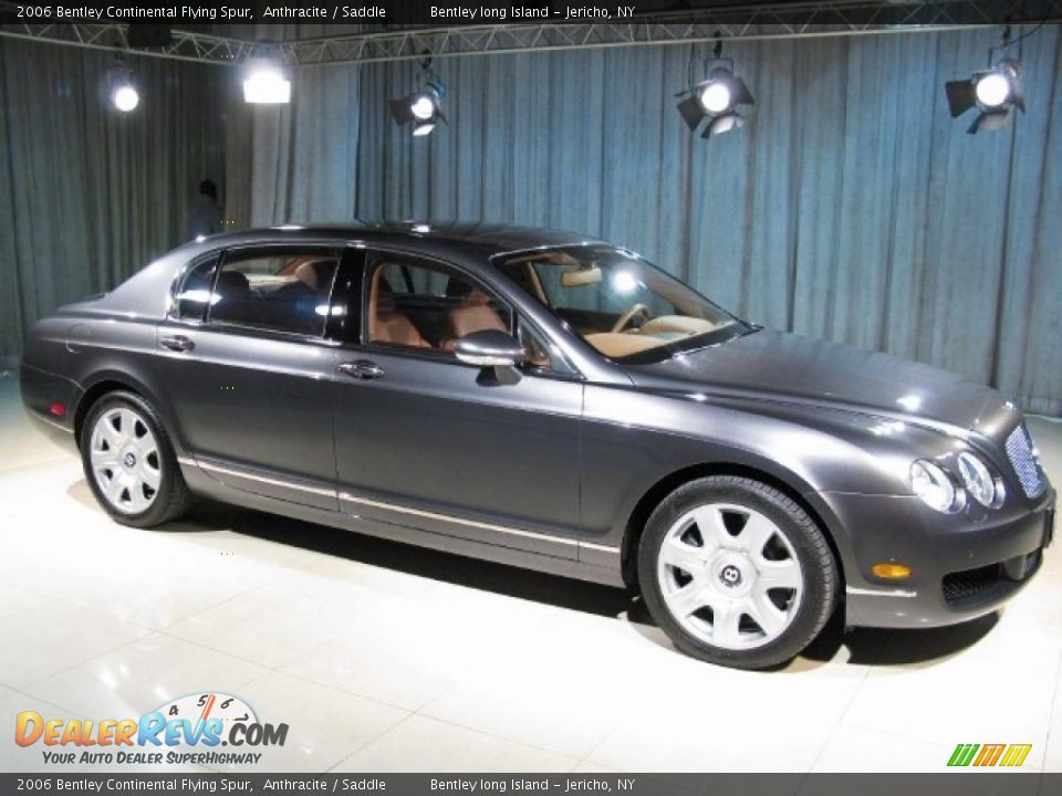 2006 Bentley Continental Flying Spur Anthracite / Saddle Photo #3