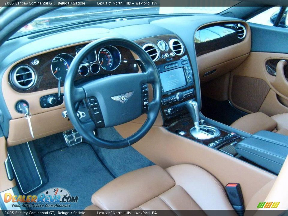 2005 Bentley Continental GT Beluga / Saddle Photo #10