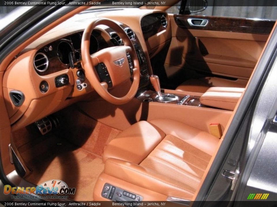 2006 Bentley Continental Flying Spur Anthracite / Saddle Photo #7