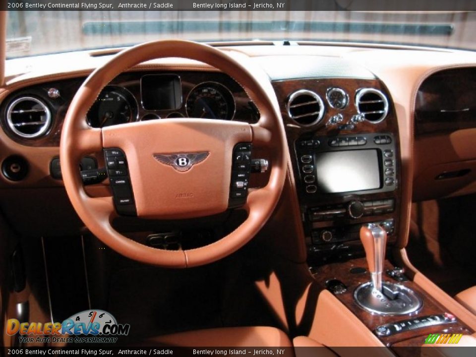 2006 Bentley Continental Flying Spur Anthracite / Saddle Photo #8