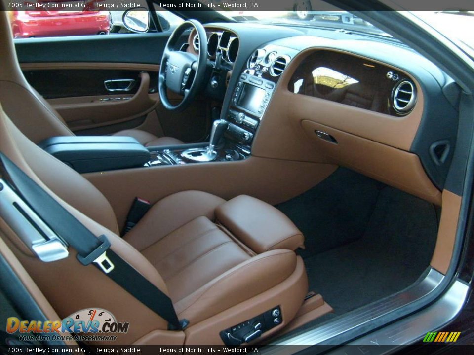 2005 Bentley Continental GT Beluga / Saddle Photo #17