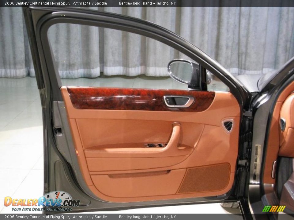 2006 Bentley Continental Flying Spur Anthracite / Saddle Photo #12