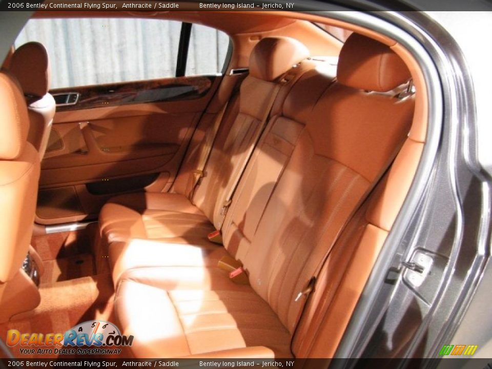 2006 Bentley Continental Flying Spur Anthracite / Saddle Photo #13