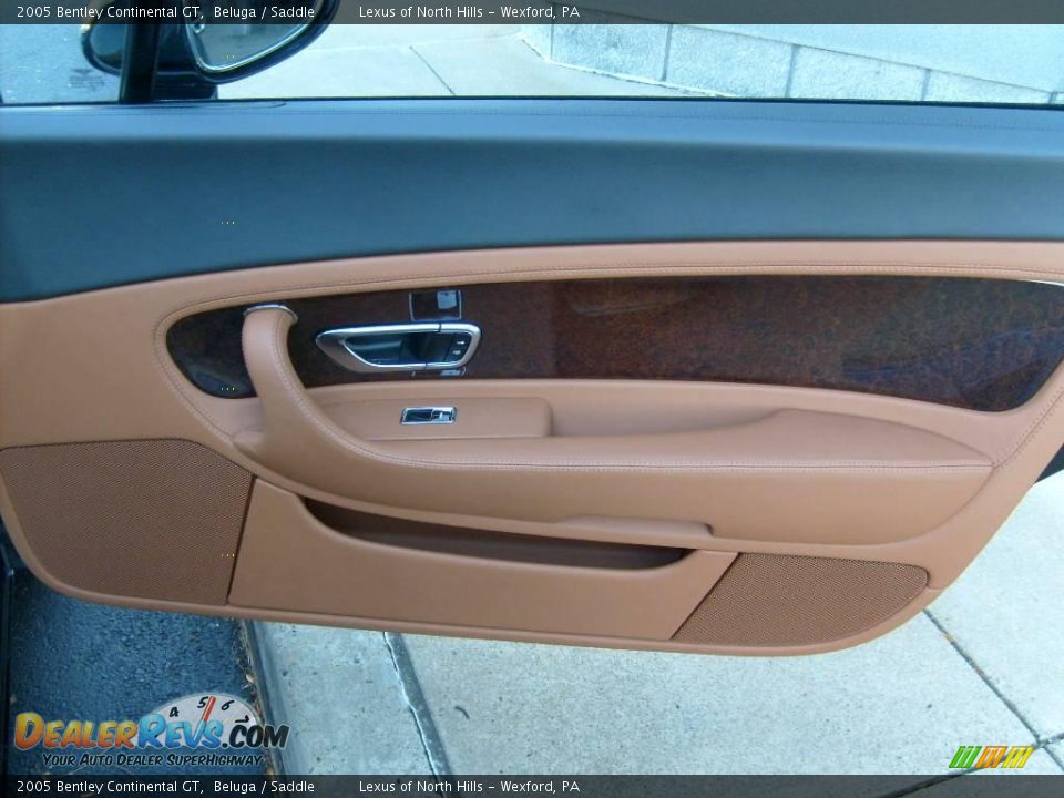 2005 Bentley Continental GT Beluga / Saddle Photo #19