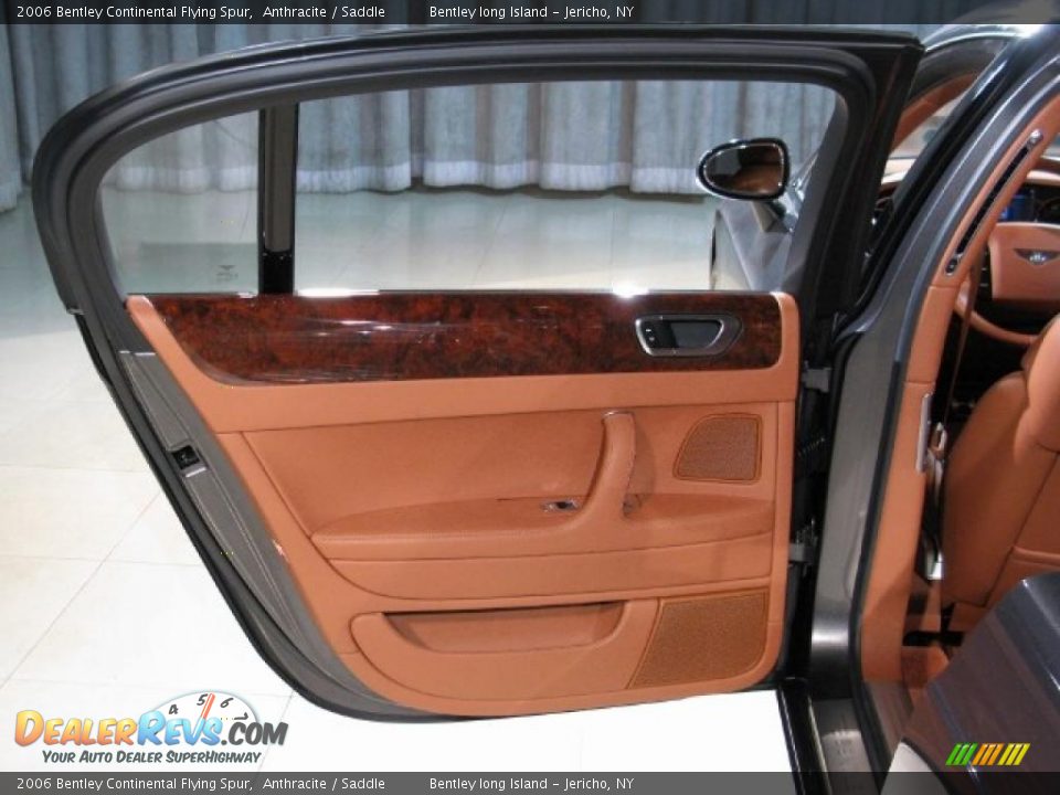 2006 Bentley Continental Flying Spur Anthracite / Saddle Photo #15