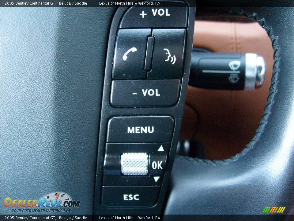 2005 Bentley Continental GT Beluga / Saddle Photo #21
