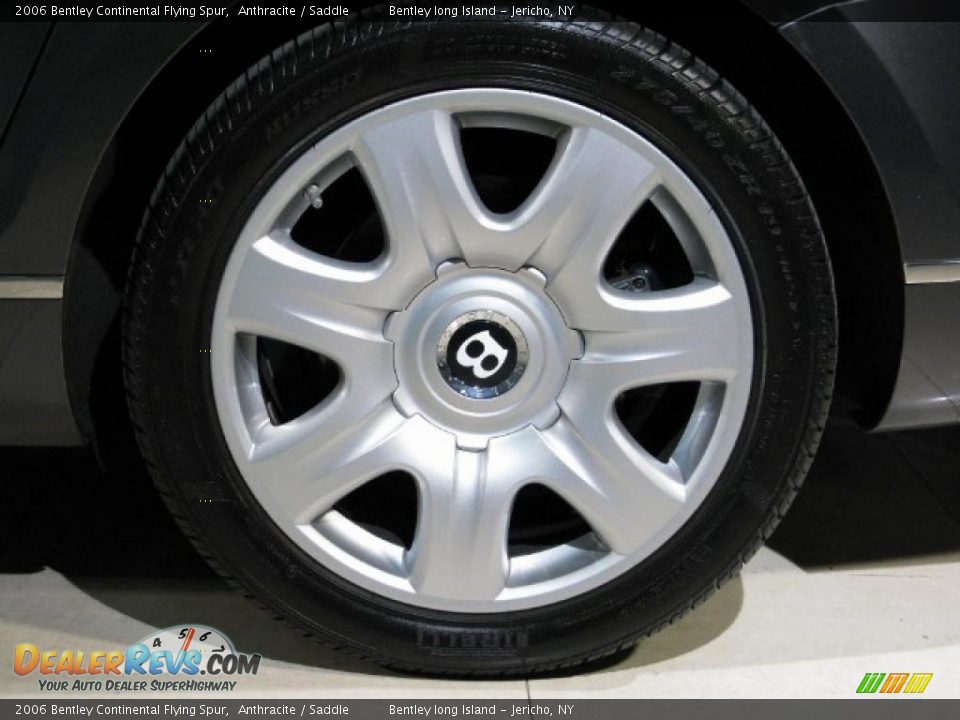 2006 Bentley Continental Flying Spur Anthracite / Saddle Photo #16