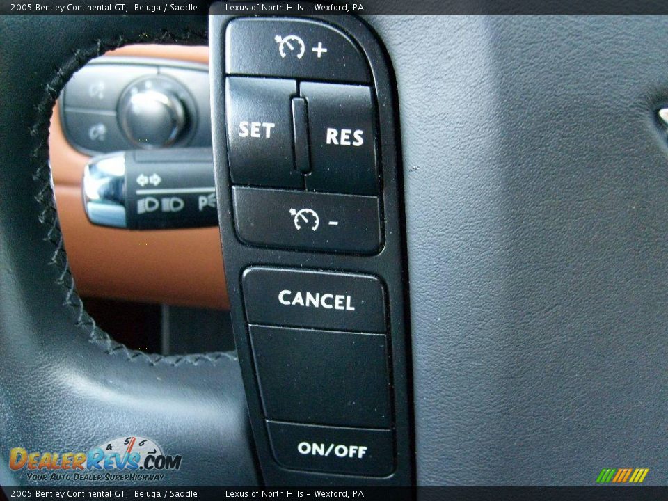 2005 Bentley Continental GT Beluga / Saddle Photo #22
