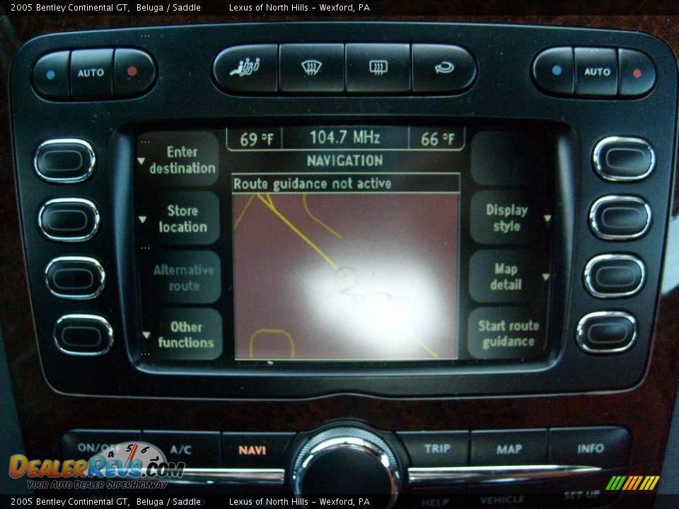 2005 Bentley Continental GT Beluga / Saddle Photo #25