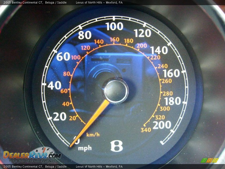 2005 Bentley Continental GT Beluga / Saddle Photo #28