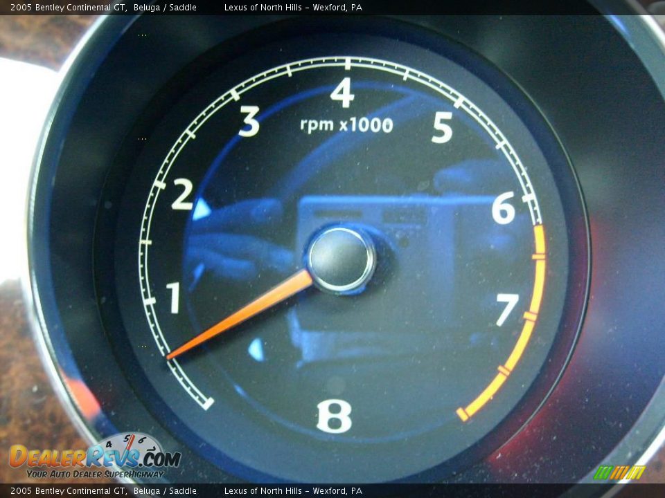 2005 Bentley Continental GT Beluga / Saddle Photo #29