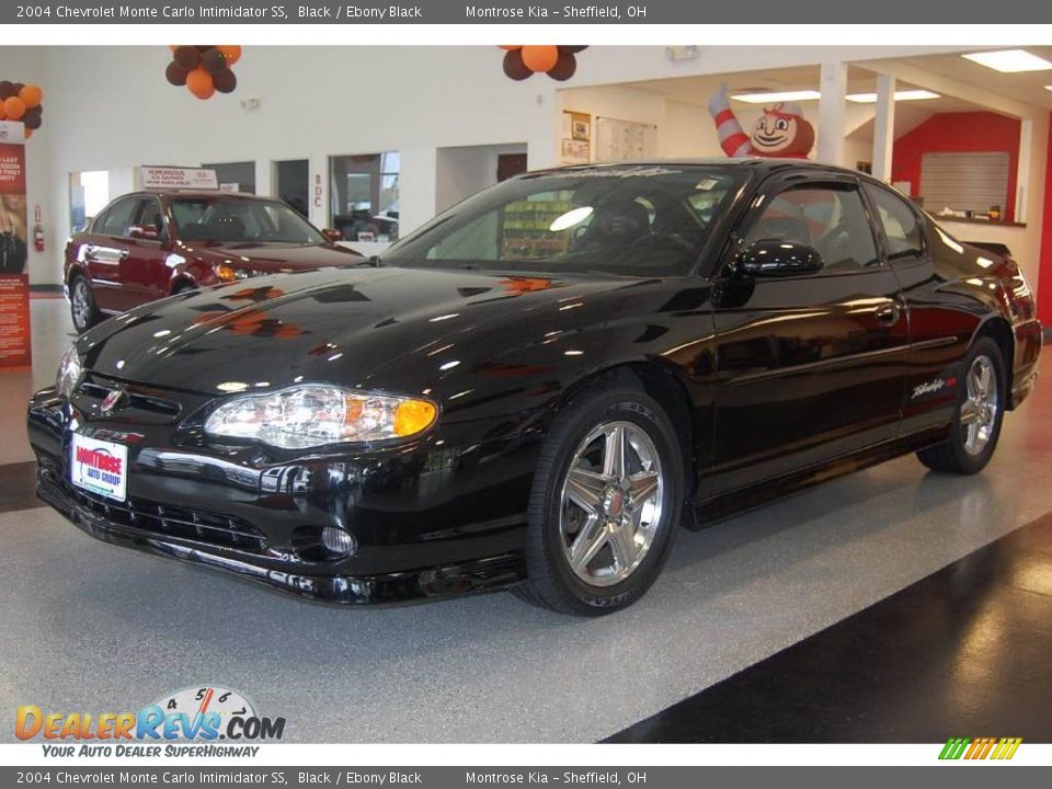 2004 Chevrolet Monte Carlo Intimidator SS Black / Ebony Black Photo #2