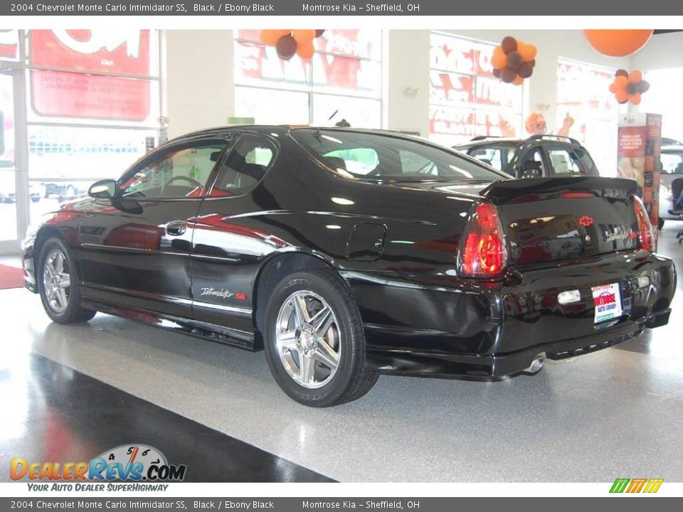 2004 Chevrolet Monte Carlo Intimidator SS Black / Ebony Black Photo #4