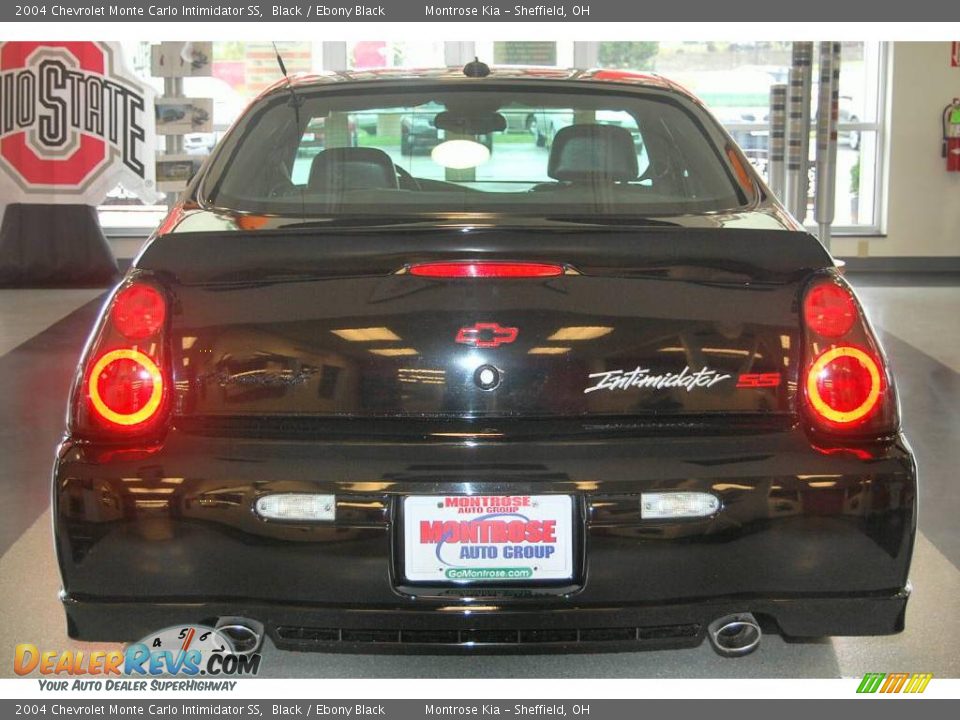 2004 Chevrolet Monte Carlo Intimidator SS Black / Ebony Black Photo #5