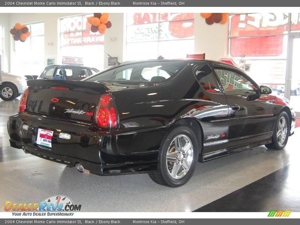 2004 Chevrolet Monte Carlo Intimidator SS Black / Ebony Black Photo #7