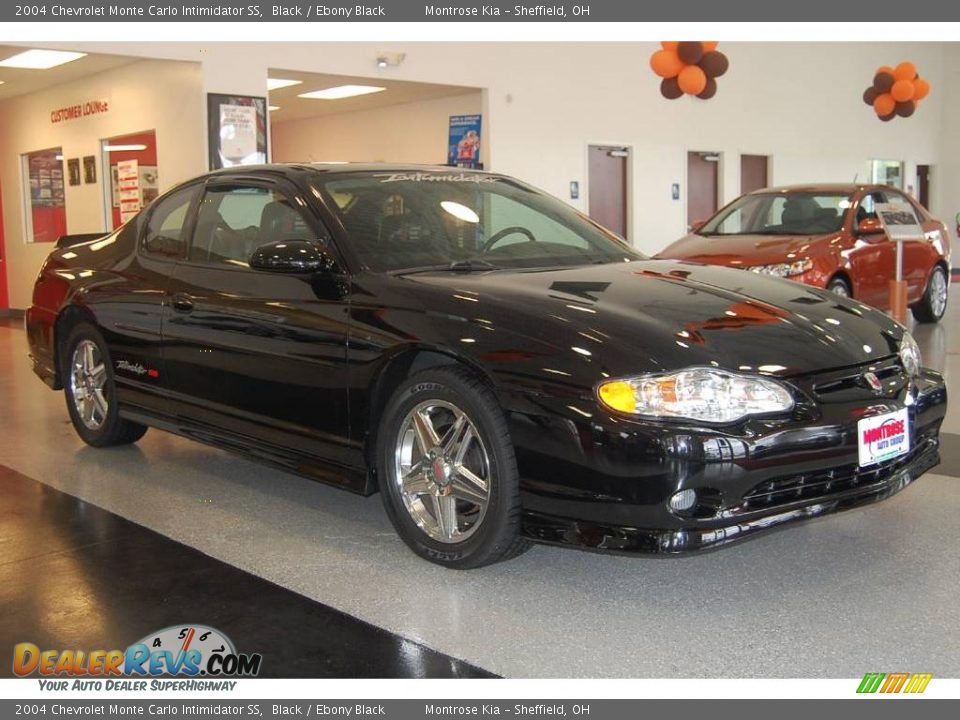 2004 Chevrolet Monte Carlo Intimidator SS Black / Ebony Black Photo #9