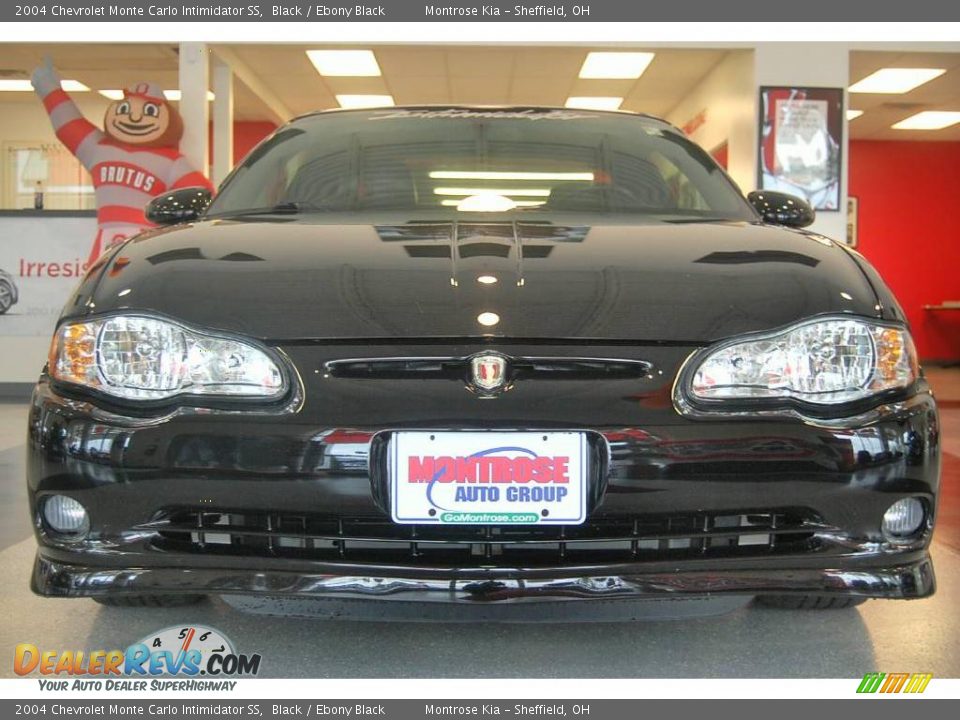 2004 Chevrolet Monte Carlo Intimidator SS Black / Ebony Black Photo #11