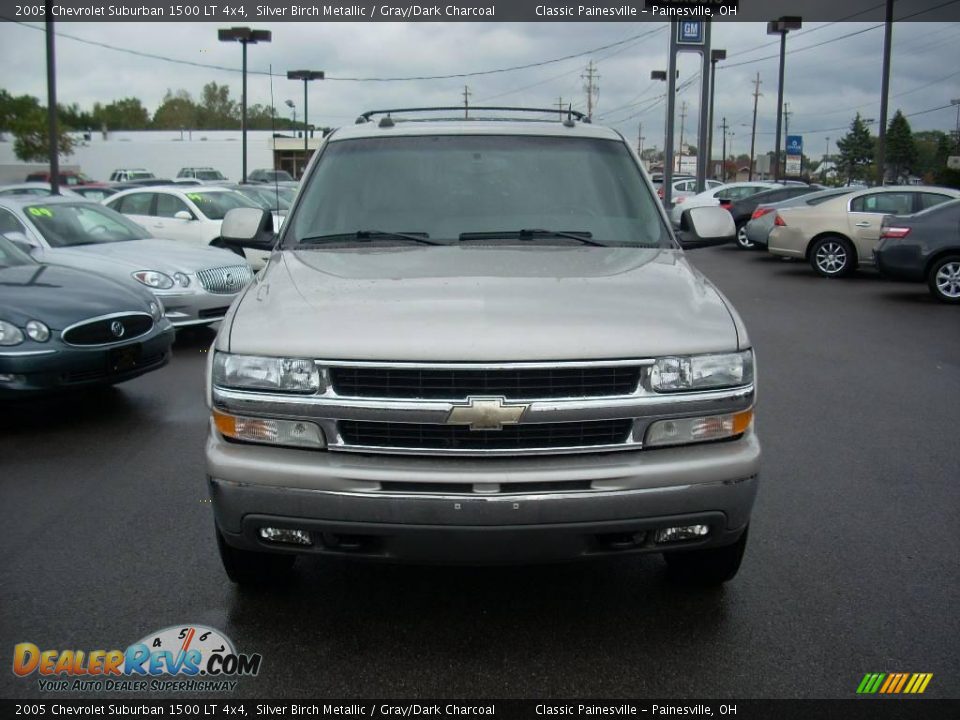 2005 Chevrolet Suburban 1500 LT 4x4 Silver Birch Metallic / Gray/Dark Charcoal Photo #1