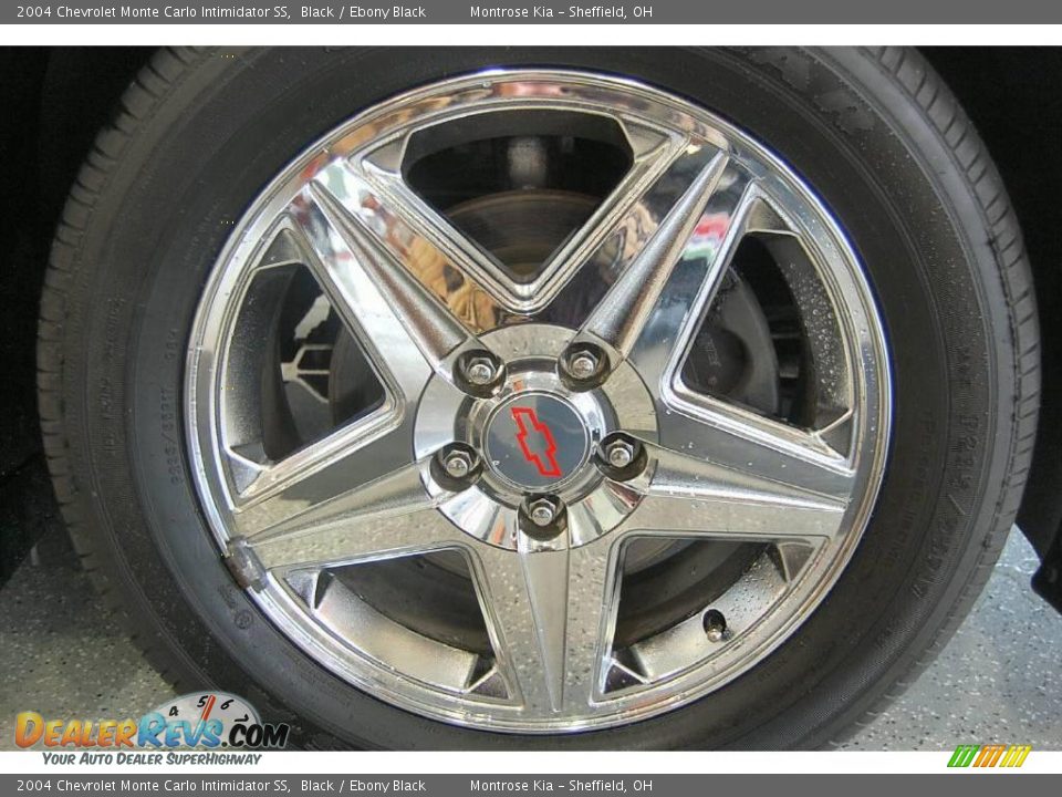 2004 Chevrolet Monte Carlo Intimidator SS Black / Ebony Black Photo #26