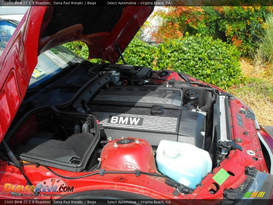 2000 BMW Z3 2.8 Roadster 2.8 Liter DOHC 24-Valve Inline 6 Cylinder Engine Photo #20
