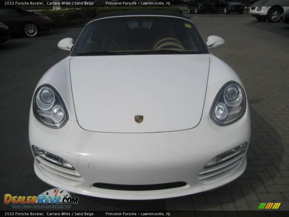 2010 Porsche Boxster Carrara White / Sand Beige Photo #1