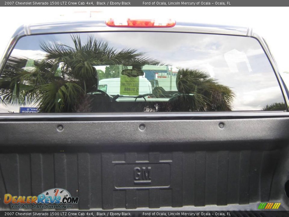 2007 Chevrolet Silverado 1500 LTZ Crew Cab 4x4 Black / Ebony Black Photo #28