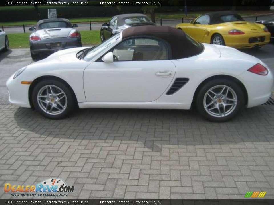 2010 Porsche Boxster Carrara White / Sand Beige Photo #7