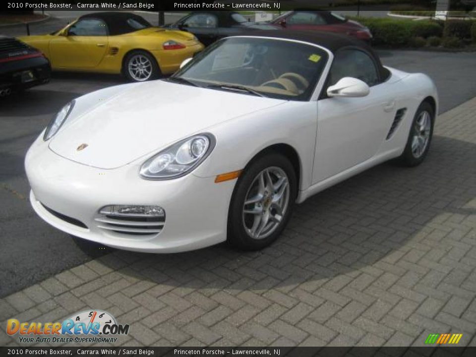 2010 Porsche Boxster Carrara White / Sand Beige Photo #8