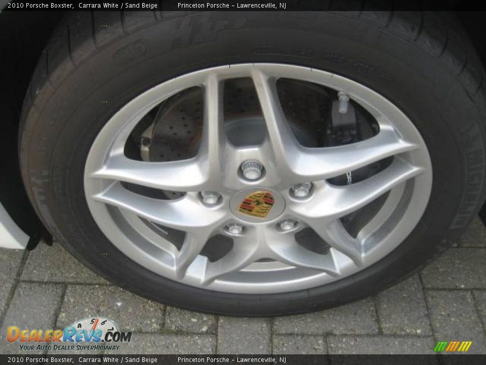 2010 Porsche Boxster Carrara White / Sand Beige Photo #9