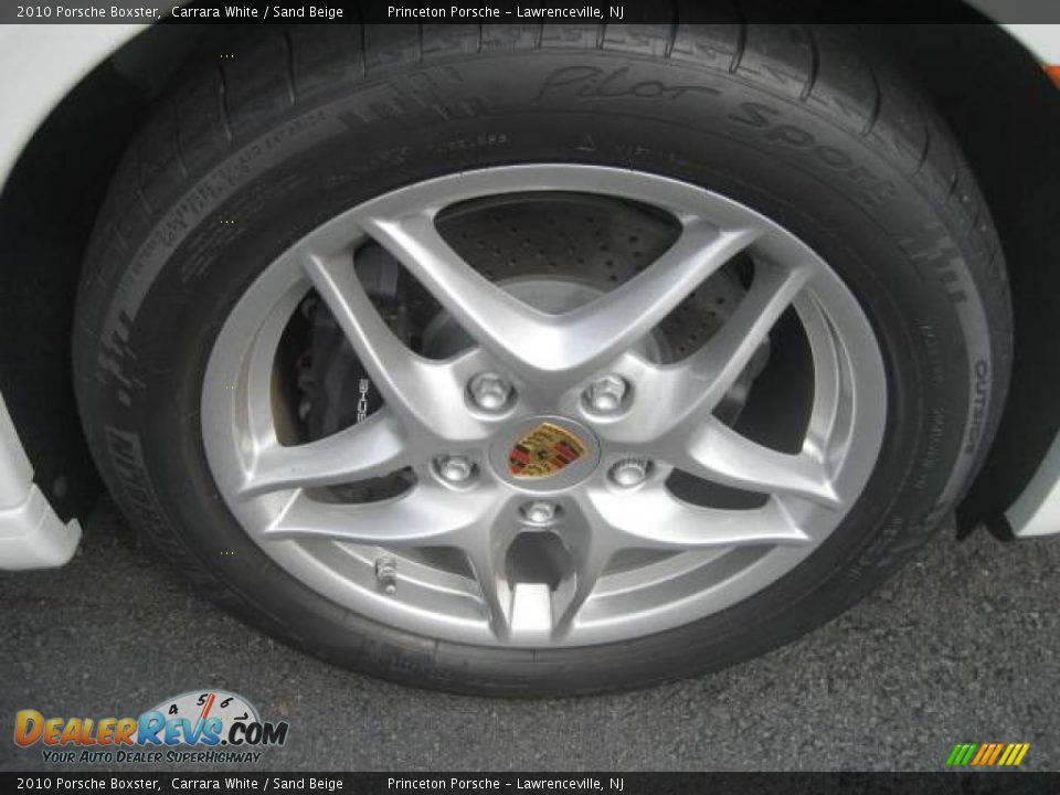 2010 Porsche Boxster Carrara White / Sand Beige Photo #10
