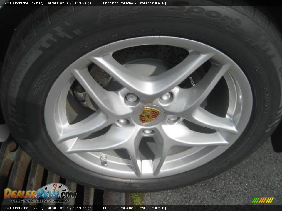2010 Porsche Boxster Carrara White / Sand Beige Photo #11