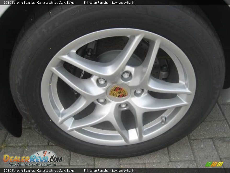 2010 Porsche Boxster Carrara White / Sand Beige Photo #12