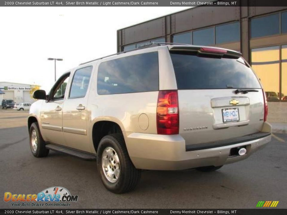 2009 Chevrolet Suburban LT 4x4 Silver Birch Metallic / Light Cashmere/Dark Cashmere Photo #7