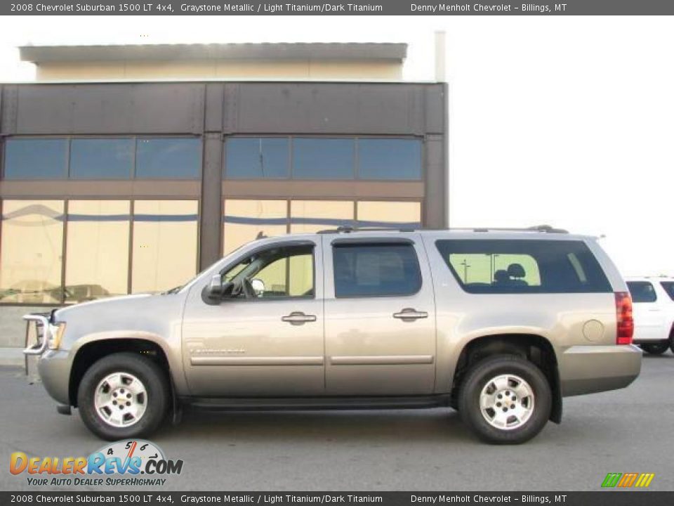 2008 Chevrolet Suburban 1500 LT 4x4 Graystone Metallic / Light Titanium/Dark Titanium Photo #1