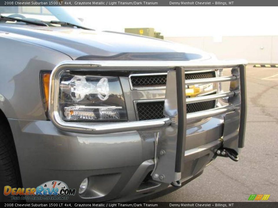 2008 Chevrolet Suburban 1500 LT 4x4 Graystone Metallic / Light Titanium/Dark Titanium Photo #4