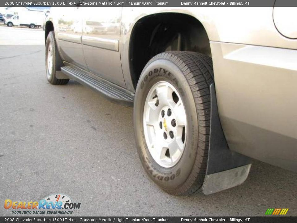 2008 Chevrolet Suburban 1500 LT 4x4 Graystone Metallic / Light Titanium/Dark Titanium Photo #8