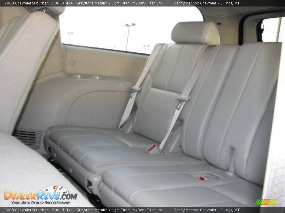 2008 Chevrolet Suburban 1500 LT 4x4 Graystone Metallic / Light Titanium/Dark Titanium Photo #9