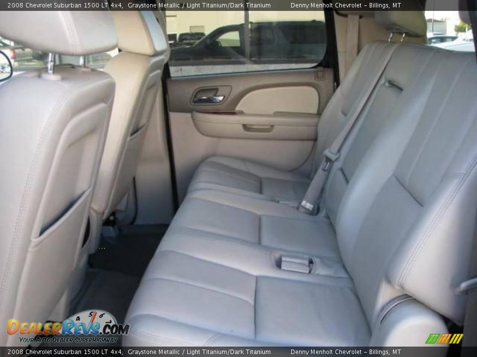 2008 Chevrolet Suburban 1500 LT 4x4 Graystone Metallic / Light Titanium/Dark Titanium Photo #10