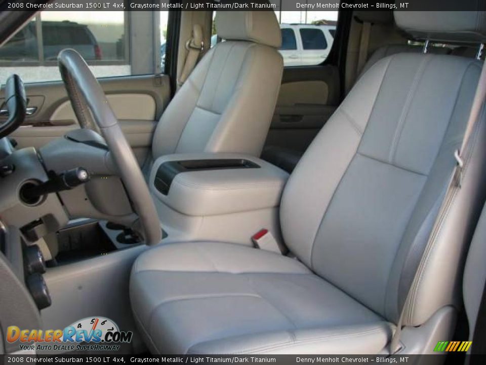 2008 Chevrolet Suburban 1500 LT 4x4 Graystone Metallic / Light Titanium/Dark Titanium Photo #11