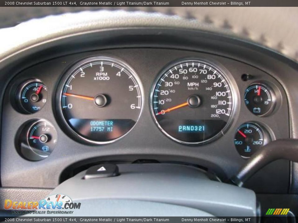 2008 Chevrolet Suburban 1500 LT 4x4 Graystone Metallic / Light Titanium/Dark Titanium Photo #14