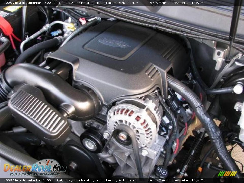 2008 Chevrolet Suburban 1500 LT 4x4 Graystone Metallic / Light Titanium/Dark Titanium Photo #15