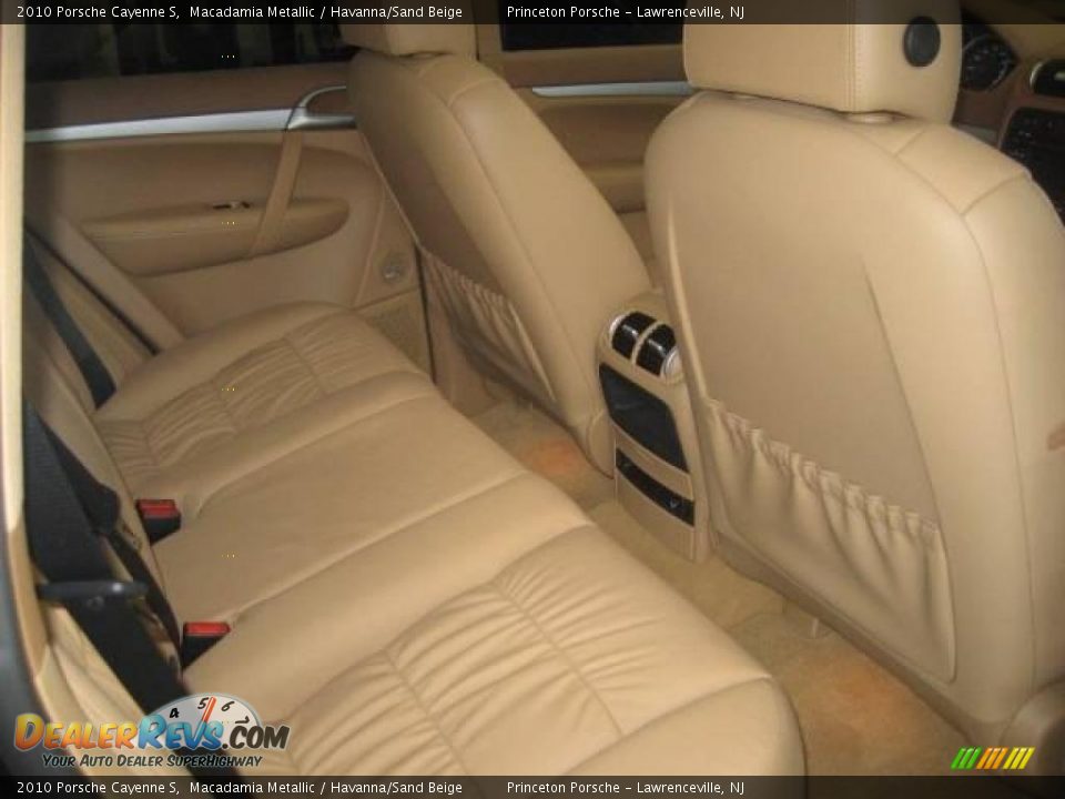 2010 Porsche Cayenne S Macadamia Metallic / Havanna/Sand Beige Photo #14