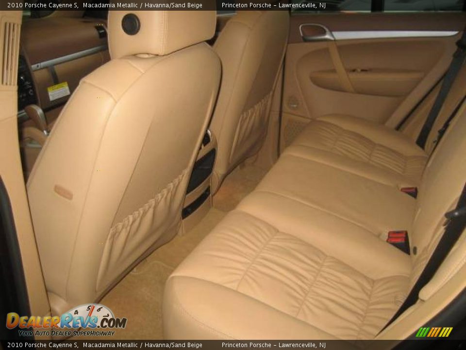 2010 Porsche Cayenne S Macadamia Metallic / Havanna/Sand Beige Photo #16
