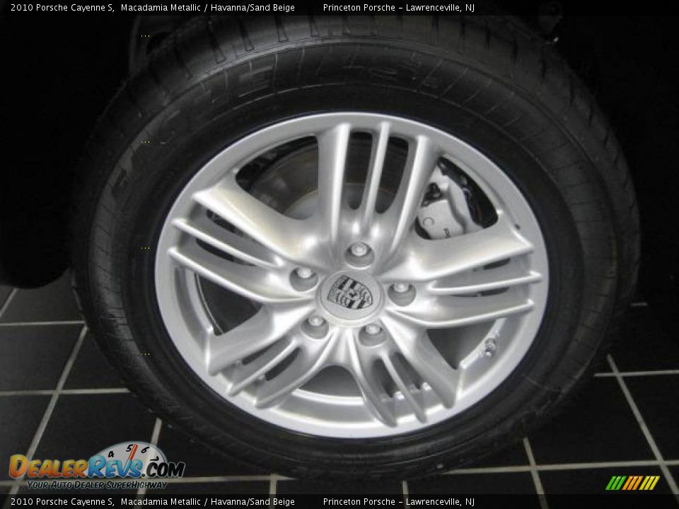 2010 Porsche Cayenne S Macadamia Metallic / Havanna/Sand Beige Photo #19