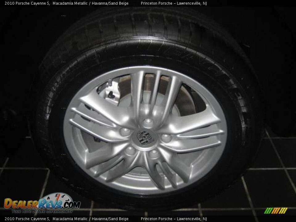 2010 Porsche Cayenne S Macadamia Metallic / Havanna/Sand Beige Photo #20