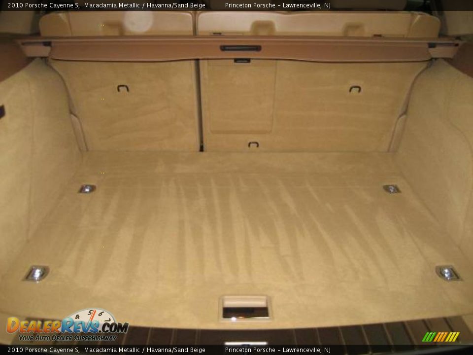 2010 Porsche Cayenne S Macadamia Metallic / Havanna/Sand Beige Photo #22