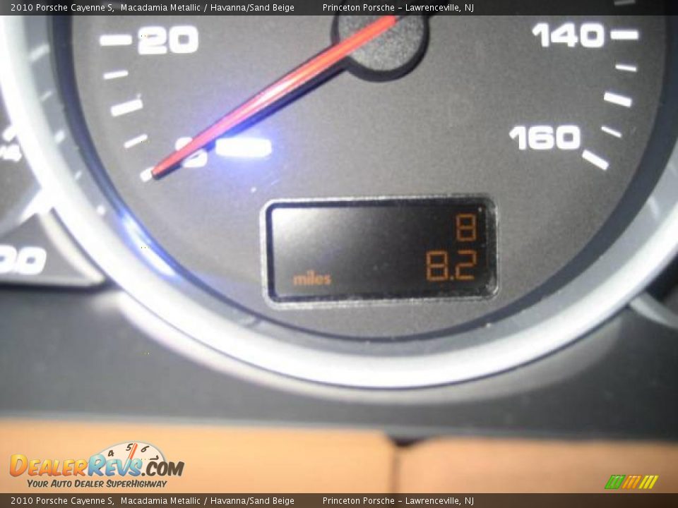2010 Porsche Cayenne S Macadamia Metallic / Havanna/Sand Beige Photo #26
